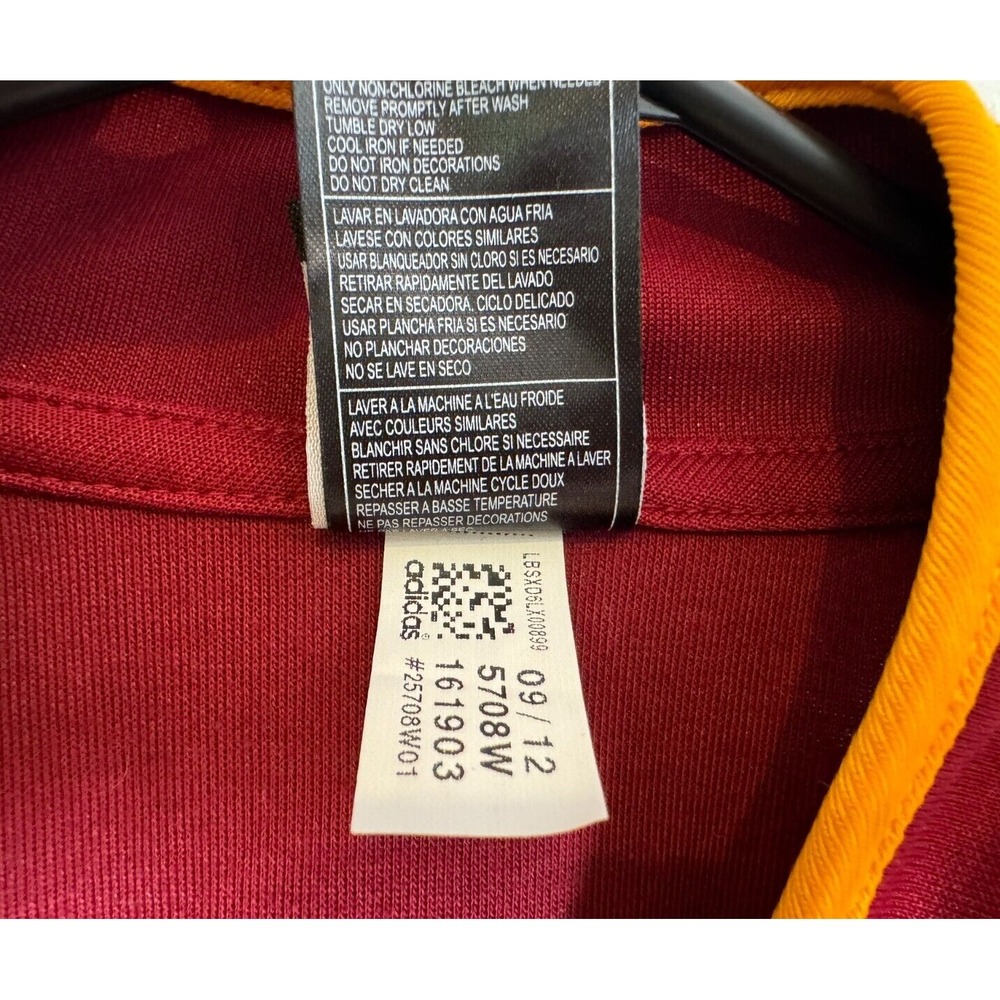 NEW Adidas Cavaliers NBA On-Court Track Jacket Full Zip Women's Sz Medium 5708W - Picture 4 of 6